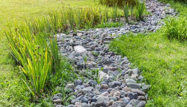 River Rock Garden Installation in Murrells Inlet