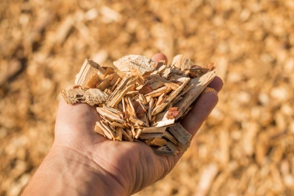 Wood Chips Spreading in Murrells Inlet